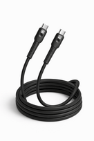 Quik Accessories QK-1011 Soft Silicone 60W Charging & Data Cable USB-C to USB-C 1m