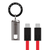 Tactical OODA Loop USB-C/USB-C Cable / red