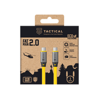 Tactical Fat Man 2.0 USB-C/USB-C Cable 1m / yellow