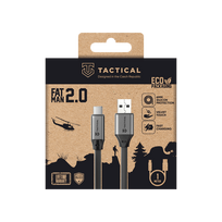 Tactical Fat Man 2.0 Cable USB-A/USB-C 1m / grey