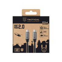 Tactical Fat Man 2.0 USB-C/USB-C Cable 1m / grey