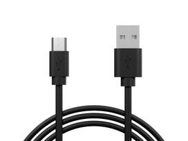 Planšetdatori ir planšetinių kompiuterių priedai // USB Kabeliai // 66-046# Przyłącze usb a - micro b 0,8m czarne
