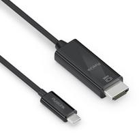 PureLink IS2201-010 video cable adapter 1 m USB Type-C HDMI Black