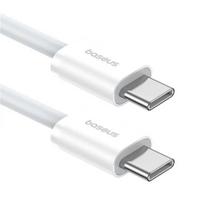 Baseus Superior Series 2 Fast Charging Data Cable Type-C to Type-C 30W 1m / Moon White