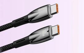 Baseus Glimmer USB-C to USB-C Cable 100W 1m / black