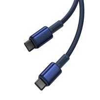 Baseus Tungsten Gold USB-C to USB-C Cable 100W 1m / blue