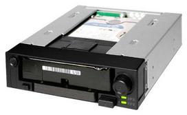 ICY DOCK DuoSwap MB971SP-B 2.5-Inch and 3.5-Inch SATA SSD/HDD Mobile Rack