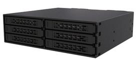 ICY DOCK ToughArmor MB996SP-6SB 6-Bay 2.5-Inch SATA SSD/HDD Mobile Rack
