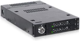 Icy Dock ToughArmor MB834M2K-B, mobile rack (black)