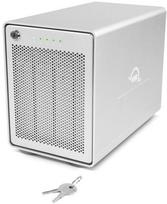 OWC Mercury Elite Pro Quad, Drive Enclosure (silver, USB 3.2 Gen 2, RAID Ready)