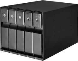 SilverStone SST-FS305-12G 5-Bay 3.5-Inch SAS/SATA Hot-Swap Drive Cage
