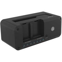 ICY BOX IB-2924MSCL-C31, docking station (black, 2.5"/3.5" SATA, M.2 NVMe)