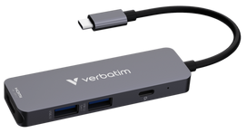 Docking station Verbatim USB-C Essentials Multiport Hub 4 Port