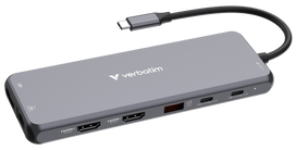 Docking station Verbatim USB-C Pro Multiport Hub 13 Port