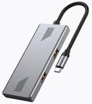 Hub Gembird 4-port Type-C hub A + C USB 3.2 (Gen 2)