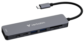 Docking station Verbatim USB-C Essentials Multiport Hub 7 Port