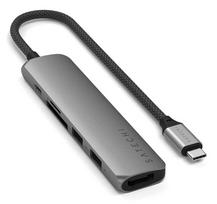 Satechi ST-P6SM interface hub USB Type-C 10000Mbit/s Grey