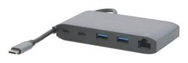 Mobilis 020027 laptop dock/port replicator Wired USB 3.2 Gen 1 (3.1 Gen 1) Type-C Grey