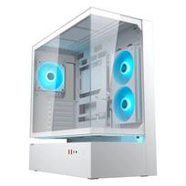 COUGAR Midi Tower Case, CFV235, ARGB, Glass, White