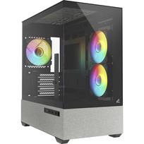 Sharkoon MK7 ARGB, tower case black, tempered glass x 2
