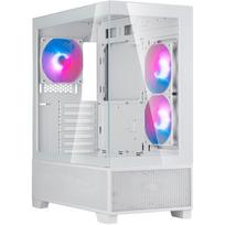 Silverstone Technology Lucid 05 (white, 270° panoramic glass design)