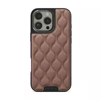 Demure - iPhone 16 Pro Case, Elite Puffy Dark / Gunmetal