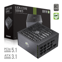 Gamemax PSU | LION CORE 1200P | 1200 W | Platinum | Full Modular