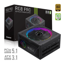 Gamemax PSU | RGB PRO 750G | 750 W | Gold | Full Modular