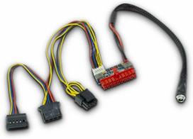 Inter-Tech MINI-ITX PSU 120W REV. 2, adapter (without power supply, supports power supplies up to 120W, zero watts)