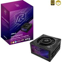ASRock Phantom Gaming PG-1000G, PC power supply black, 1x 12-pin high power GPU, 5x PCIe, cable management, 1000 watts