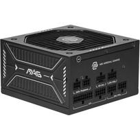MSI MAG A650GLS PCIE5 (black, 1x 12-pin high power GPU, 2x PCIe, cable management, 650 watts)