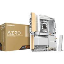 Gigabyte X870E AERO X3D Wood AMD AM5 ATX Motherboard Silver Wood