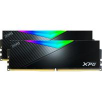 ADATA DDR5 32GB - 6400 - CL - 32 - Dual-Kit - AX5U6400C3216G-DCLARBK, Lancer RGB, XMP, black