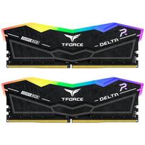 Team Group DDR5 - 32GB - 6400 - CL - 32 (2x 16GB) dual kit, RAM (black, FF3D532G6400HC32ADC01, Delta RGB, INTEL XMP, AMD EXPO)