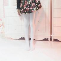 Girls Ballet Dance Tights for Kids 0-15Y Soft Velvet Pantyhose Fashion Solid Black White Stockings Baby Thin Section Tights S (1to3 years) balta