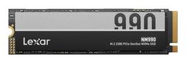 SSD|LEXAR|NM990|4TB|M.2|NVMe|Write speed 11000MBytes/sec|Read speed 14000MBytes/sec|2.45mm|TBW 750 TB|MTBF 1500000 hours|LNM990X004T-RNNNG