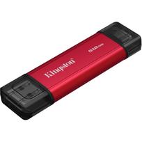 Kingston Dual Portable 512GB, External SSD red/black