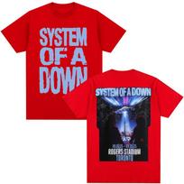 Rock Band System of A Down Tour Graphic T-shirt Men's Clothing Vintage Fashion Hip Hop T Shirts Loose Cotton T-Shirts Fans Gifts S