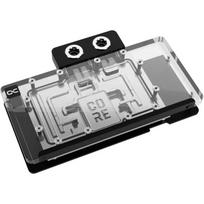 Alphacool Core RX 9070 XT Steel Legend (transparent/chrome, incl. backplate)