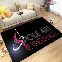 New Product! Pole Dance Art Print Carpet for Home Decor Mats Pole Dance Classroom Large Area Four Seasons Floor Mat Fast Arrival 40x60cm (16x24in)
