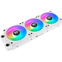 Thermaltake CT140 EX Reverse ARGB Sync PC Cooling Fan, Case Fan (White, Pack of 3)