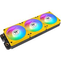 Thermaltake CT120 EX Reverse ARGB Sync PC Cooling Fan Bumblebee, case fan yellow, 3-pack, 120 mm