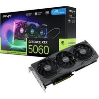 PNY GeForce RTX 5060 ARGB Triple Fan OC, graphics card DLSS 4, 3x DisplayPort, 1x HDMI 2.1