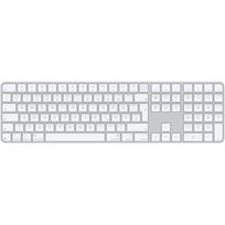 Magic Keyboard with Touch ID and numeric keypad (silver/white, DE layout, for Mac models with Apple chip)