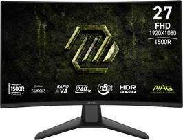 LCD Monitor|MSI|27 "|1920 x 1080 pixels|Full HD|Native aspect ratio 16:9|Curved|MAG274CFX24