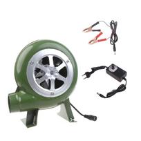 Barbecue Fan BBQ Blower Charcoal Chimney Starter Small Electric Blower with 12V Power Clip Cable 100v 220v 2900RPM