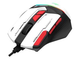 Klaviatūros ir pelės // Pelės // Mysz TRACER GAMEZONE SPECTRA WHITE RGB USB