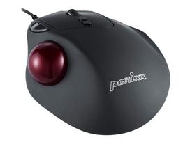 Perixx PERIMICE 517 Wired Mouse Laser Trackball 34mm Black