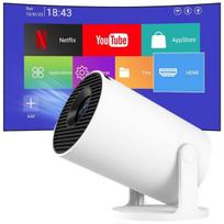 Riff HY300 Pro+ Portable Smart Projector BT 5.4 1080p Android 11 OS Wi-Fi 6 with Auto Keystone
