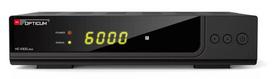Set-top box Opticum HD X300 Plus — Cable Full HD receiver, DVB-S, MPEG2/MPEG4, SD card slot, LED display, black